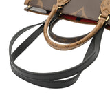LOUIS VUITTON ルイヴィトン モノグラムリバース オンザゴー MM ブラウン M45321 レディース モノグラムキャンバス ハンドバッグ Aランク 中古 銀蔵