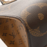 LOUIS VUITTON ルイヴィトン モノグラムリバース オンザゴー MM ブラウン M45321 レディース モノグラムキャンバス ハンドバッグ Aランク 中古 銀蔵
