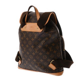 LOUIS VUITTON ルイヴィトン モノグラム サック アド ボスフォール ブラウン M40107 ユニセックス モノグラムキャンバス リュック・デイパック ABランク 中古 銀蔵