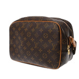 LOUIS VUITTON ルイヴィトン モノグラム リポーター PM ブラウン M45254 ユニセックス モノグラムキャンバス ショルダーバッグ ABランク 中古 銀蔵