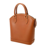 LOUIS VUITTON ルイヴィトン ノマド　ロックイット キャラメル M85388 レディース レザー ハンドバッグ ABランク 中古 銀蔵
