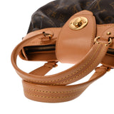 LOUIS VUITTON ルイヴィトン モノグラム ボエシ PM ブラウン M45715 レディース モノグラムキャンバス ハンドバッグ ABランク 中古 銀蔵