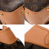 LOUIS VUITTON ルイヴィトン モノグラム ボエシ PM ブラウン M45715 レディース モノグラムキャンバス ハンドバッグ ABランク 中古 銀蔵