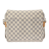 LOUIS VUITTON ルイヴィトン ダミエアズール ナヴィグリオ ホワイト N51189 ユニセックス ダミエアズールキャンバス ショルダーバッグ ABランク 中古 銀蔵
