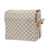 LOUIS VUITTON ルイヴィトン ダミエアズール ナヴィグリオ ホワイト N51189 ユニセックス ダミエアズールキャンバス ショルダーバッグ ABランク 中古 銀蔵
