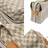 LOUIS VUITTON ルイヴィトン ダミエアズール ナヴィグリオ ホワイト N51189 ユニセックス ダミエアズールキャンバス ショルダーバッグ ABランク 中古 銀蔵