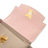LOUIS VUITTON ルイヴィトン ロックミー エヴァー MINI 2WAYチェーンショルダー グレージュ M21052 レディース グレインカーフレザー ハンドバッグ Aランク 中古 銀蔵