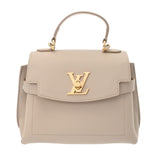 LOUIS VUITTON ルイヴィトン ロックミー エヴァー MINI 2WAYチェーンショルダー グレージュ M21052 レディース グレインカーフレザー ハンドバッグ Aランク 中古 銀蔵