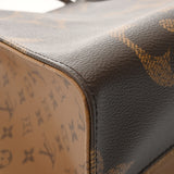LOUIS VUITTON ルイヴィトン モノグラムリバース オンザゴー GM 旧型 ブラウン M44576 ユニセックス モノグラムキャンバス ハンドバッグ Aランク 中古 銀蔵