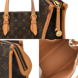 LOUIS VUITTON ルイヴィトン モノグラム ポパンクールオ ブラウン M40007 レディース モノグラムキャンバス ハンドバッグ Bランク 中古 銀蔵