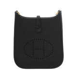 HERMES エルメス エヴリン TPM アマゾン ブラック Z刻印(2021年頃) レディース トリヨンクレマンス ショルダーバッグ Aランク 中古 銀蔵