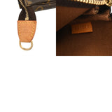LOUIS VUITTON ルイヴィトン モノグラム ポシェット アクセソワール ブラウン M51980 レディース モノグラムキャンバス アクセサリーポーチ Bランク 中古 銀蔵