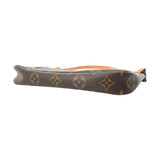 LOUIS VUITTON ルイヴィトン モノグラム ポシェット アクセソワール ブラウン M51980 レディース モノグラムキャンバス アクセサリーポーチ Bランク 中古 銀蔵