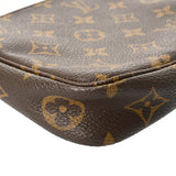 LOUIS VUITTON ルイヴィトン モノグラム ポシェット アクセソワール ブラウン M51980 レディース モノグラムキャンバス アクセサリーポーチ Bランク 中古 銀蔵