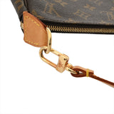 LOUIS VUITTON ルイヴィトン モノグラム ポシェット アクセソワール ブラウン M51980 レディース モノグラムキャンバス アクセサリーポーチ Bランク 中古 銀蔵