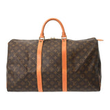 LOUIS VUITTON ルイヴィトン モノグラム キーポル 50 ブラウン M41426 ユニセックス モノグラムキャンバス ボストンバッグ Bランク 中古 銀蔵