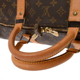 LOUIS VUITTON ルイヴィトン モノグラム キーポル バンドリエール 60 2WAY ブラウン M41412 ユニセックス モノグラムキャンバス ボストンバッグ Bランク 中古 銀蔵