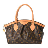 LOUIS VUITTON ルイヴィトン モノグラム ティボリ PM ブラウン M40143 レディース モノグラムキャンバス ハンドバッグ ABランク 中古 銀蔵