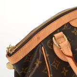 LOUIS VUITTON ルイヴィトン モノグラム ティボリ PM ブラウン M40143 レディース モノグラムキャンバス ハンドバッグ ABランク 中古 銀蔵