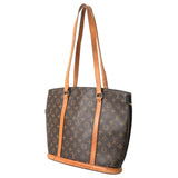 LOUIS VUITTON ルイヴィトン モノグラム バビロン ブラウン M51102 レディース モノグラムキャンバス トートバッグ Bランク 中古 銀蔵