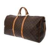 LOUIS VUITTON ルイヴィトン モノグラム キーポル バンドリエール 60 2WAY ブラウン M41412 ユニセックス モノグラムキャンバス ボストンバッグ Bランク 中古 銀蔵