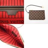 LOUIS VUITTON ルイヴィトン ダミエ ネヴァーフル PM ブラウン N40600 レディース ダミエキャンバス トートバッグ Aランク 中古 銀蔵