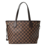 LOUIS VUITTON ルイヴィトン ダミエ ネヴァーフル PM ブラウン N40600 レディース ダミエキャンバス トートバッグ Aランク 中古 銀蔵