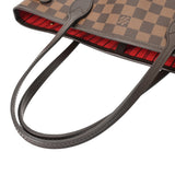 LOUIS VUITTON ルイヴィトン ダミエ ネヴァーフル PM ブラウン N40600 レディース ダミエキャンバス トートバッグ Aランク 中古 銀蔵