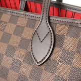 LOUIS VUITTON ルイヴィトン ダミエ ネヴァーフル PM ブラウン N40600 レディース ダミエキャンバス トートバッグ Aランク 中古 銀蔵