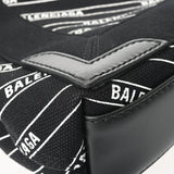 BALENCIAGA バレンシアガ ネイビーカバス XS ブラック/ホワイト 390346 レディース キャンバス レザー ハンドバッグ Aランク 中古 銀蔵