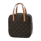 LOUIS VUITTON ルイヴィトン モノグラム スポンティーニ 2WAY ブラウン M47500 レディース モノグラムキャンバス ハンドバッグ ABランク 中古 銀蔵