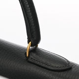 HERMES エルメス ケリー 32 外縫い 2WAY ブラック ○U刻印(1991年頃) レディース アルデンヌ ハンドバッグ ABランク 中古 銀蔵