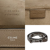 CELINE セリーヌ ラゲージ ナノ 2WAY スリ 189243DRU.09SO レディース ドラムドカーフ ハンドバッグ ABランク 中古 銀蔵