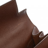 HERMES エルメス ケリー 28 外縫い 2WAY ショコラ □D刻印(2000年頃) レディース ヴォーエプソン ハンドバッグ Aランク 中古 銀蔵