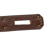 HERMES エルメス ケリー 28 外縫い 2WAY ショコラ □D刻印(2000年頃) レディース ヴォーエプソン ハンドバッグ Aランク 中古 銀蔵
