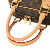 LOUIS VUITTON ルイヴィトン モノグラム マンハッタン PM ブラウン M40026 レディース モノグラムキャンバス ハンドバッグ ABランク 中古 銀蔵