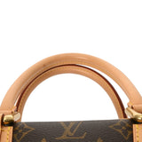 LOUIS VUITTON ルイヴィトン モノグラム マンハッタン PM ブラウン M40026 レディース モノグラムキャンバス ハンドバッグ ABランク 中古 銀蔵