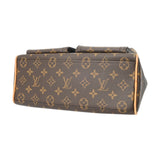 LOUIS VUITTON ルイヴィトン モノグラム マンハッタン PM ブラウン M40026 レディース モノグラムキャンバス ハンドバッグ ABランク 中古 銀蔵