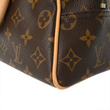 LOUIS VUITTON ルイヴィトン モノグラム マンハッタン PM ブラウン M40026 レディース モノグラムキャンバス ハンドバッグ ABランク 中古 銀蔵