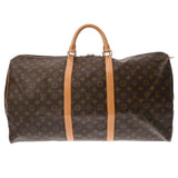 LOUIS VUITTON ルイヴィトン モノグラム キーポル 60 ブラウン M41422 ユニセックス モノグラムキャンバス ボストンバッグ ABランク 中古 銀蔵