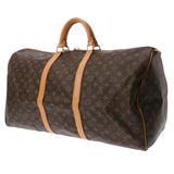 LOUIS VUITTON ルイヴィトン モノグラム キーポル 60 ブラウン M41422 ユニセックス モノグラムキャンバス ボストンバッグ ABランク 中古 銀蔵