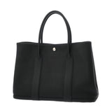 HERMES エルメス ガーデンパーティ PM ブラック D刻印(2019年頃) レディース ネゴンダ ハンドバッグ ABランク 中古 銀蔵