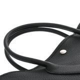 HERMES エルメス ガーデンパーティ PM ブラック D刻印(2019年頃) レディース ネゴンダ ハンドバッグ ABランク 中古 銀蔵