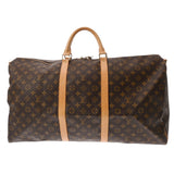 LOUIS VUITTON ルイヴィトン モノグラム キーポル バンドリエール 60 2WAY ブラウン M41412 ユニセックス モノグラムキャンバス ボストンバッグ ABランク 中古 銀蔵