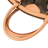 LOUIS VUITTON ルイヴィトン モノグラム ティボリ PM ブラウン M40143 レディース モノグラムキャンバス ハンドバッグ Aランク 中古 銀蔵