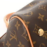 LOUIS VUITTON ルイヴィトン モノグラム ティボリ PM ブラウン M40143 レディース モノグラムキャンバス ハンドバッグ Aランク 中古 銀蔵