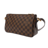 LOUIS VUITTON ルイヴィトン ダミエ ラヴェッロ GM ブラウン N60006 レディース ダミエキャンバス ショルダーバッグ Aランク 中古 銀蔵