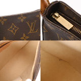 LOUIS VUITTON ルイヴィトン モノグラム ルーピング MM ブラウン M51146 レディース モノグラムキャンバス ワンショルダーバッグ ABランク 中古 銀蔵