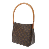 LOUIS VUITTON ルイヴィトン モノグラム ルーピング MM ブラウン M51146 レディース モノグラムキャンバス ワンショルダーバッグ ABランク 中古 銀蔵