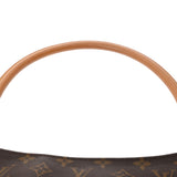 LOUIS VUITTON ルイヴィトン モノグラム ルーピング MM ブラウン M51146 レディース モノグラムキャンバス ワンショルダーバッグ ABランク 中古 銀蔵